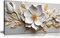 Canvas Wall Art for Living Room Bedroom Office White ( 20x40 In)